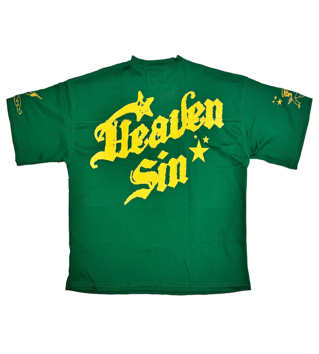 Heaven Sin Born Sinner FB Jersey Green