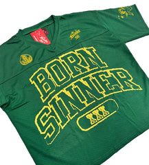 Heaven Sin Born Sinner FB Jersey Green