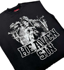 Heaven Sin Repent Cut Off Black