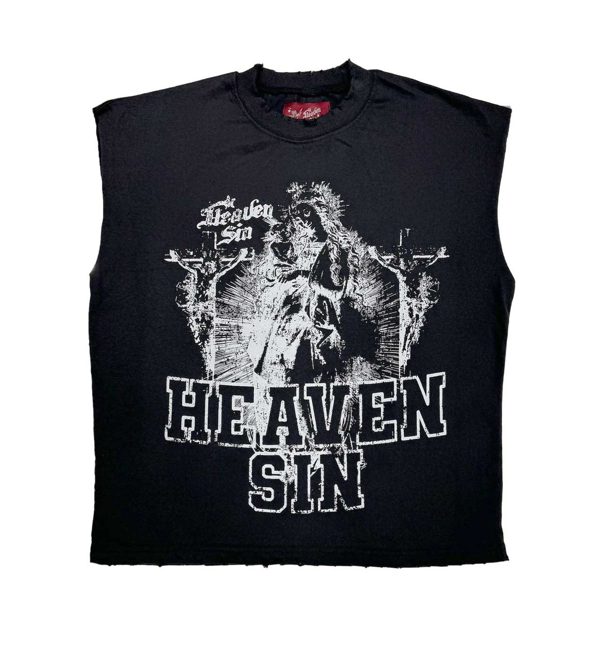 Heaven Sin Repent Cut Off Black