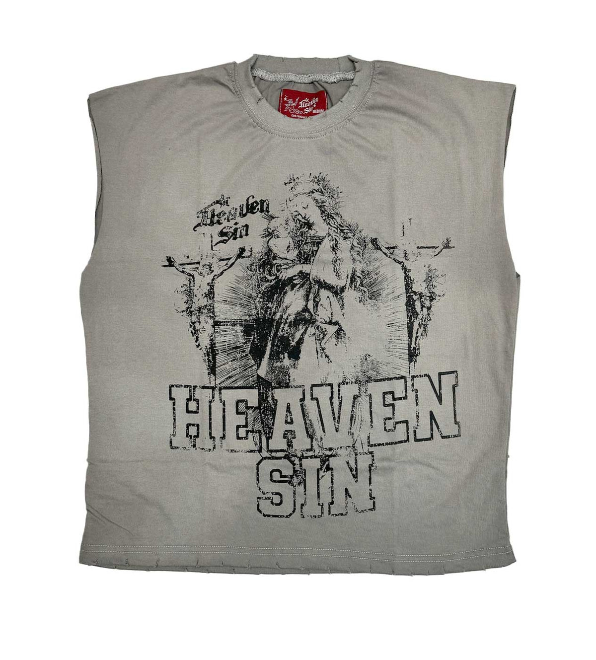 Heaven Sin Repent Cut Off Grey