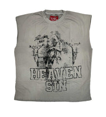 Heaven Sin Repent Cut Off Grey