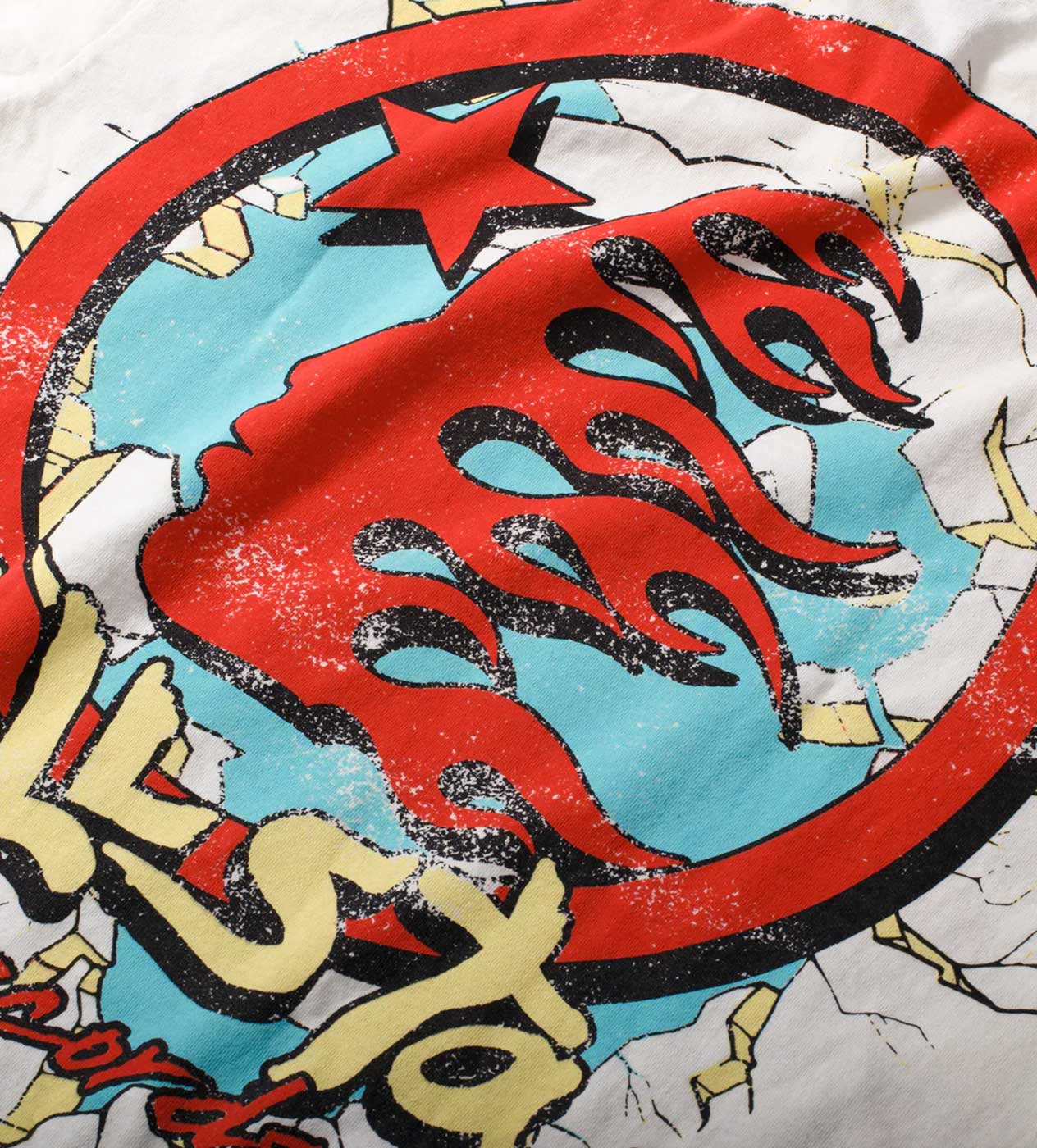 Hellstar Studios Heaven On Earth Cream Tee