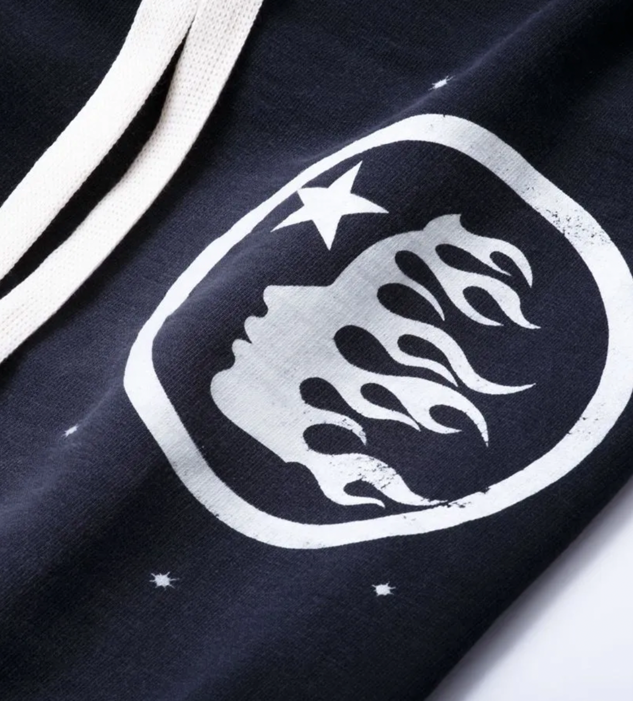 Hellstar Studios Racer Flare Sweatpants Black