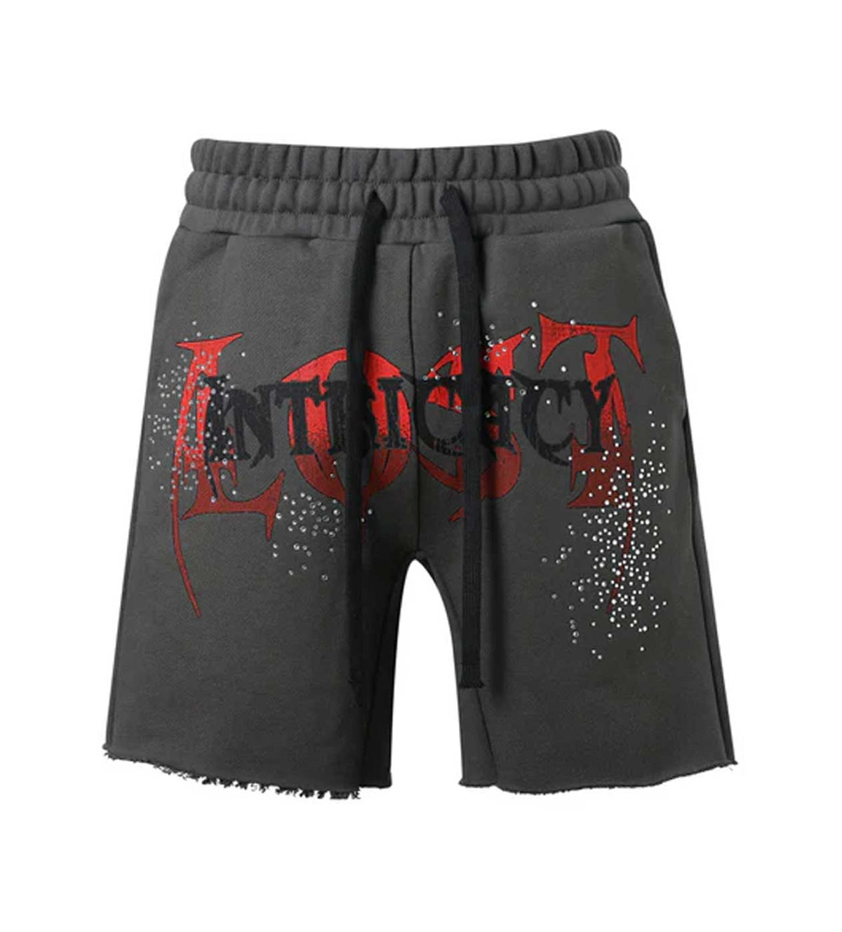 Lost Intricacy Dark City Rhinestones Shorts