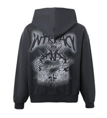Lost Intricacy Inverse Hoodie Black