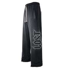 Lost Intricacy Inverse Sweatpants Black