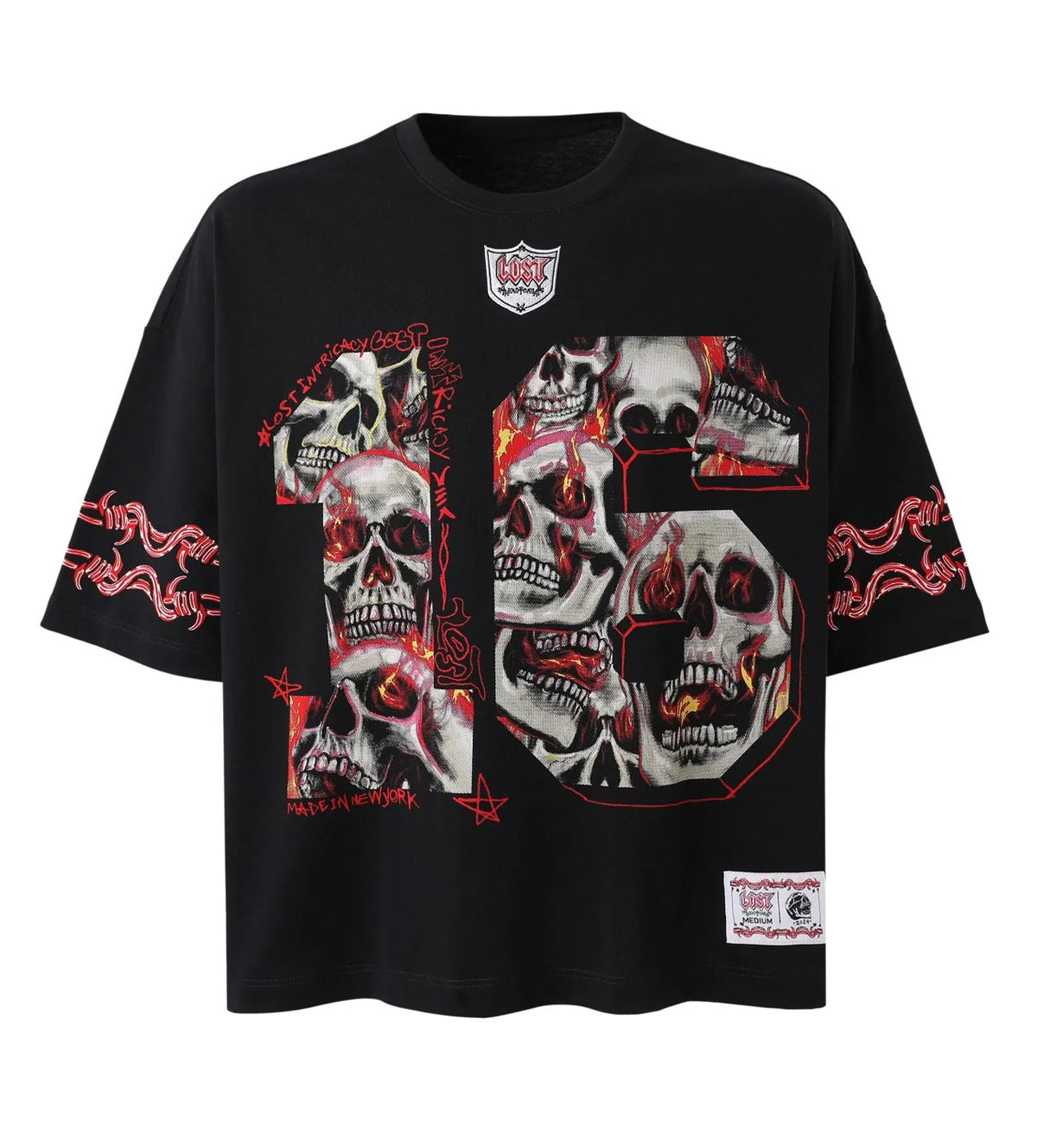 Lost Intricacy Lost Jersey Black