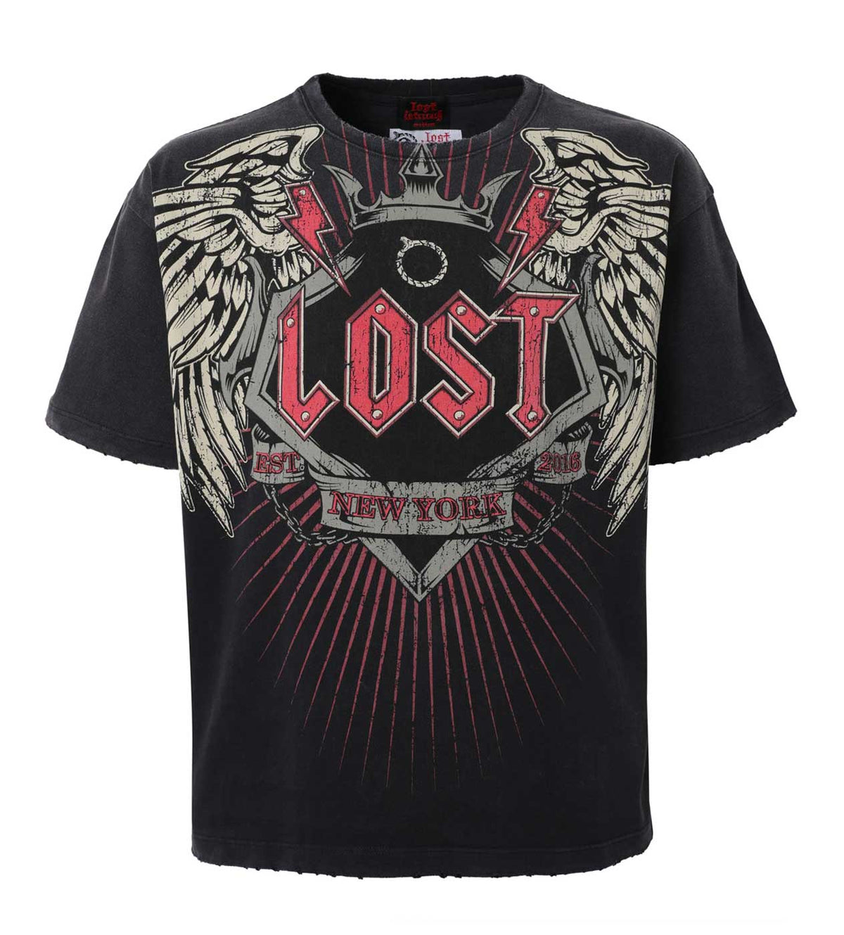 Lost Intricacy Winged Outlaw Tee Black