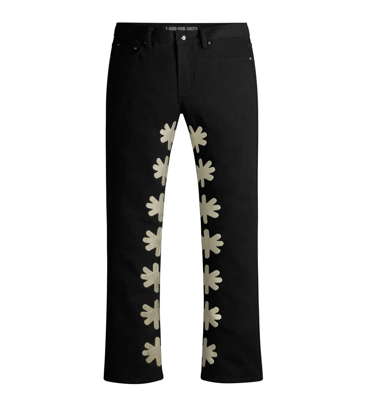 Lost Shdws Denim Pant Black/Bone