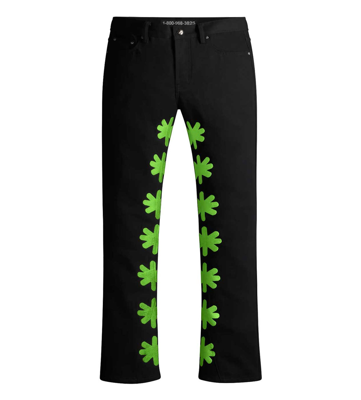 Lost Shdws Denim Pant Black/Green