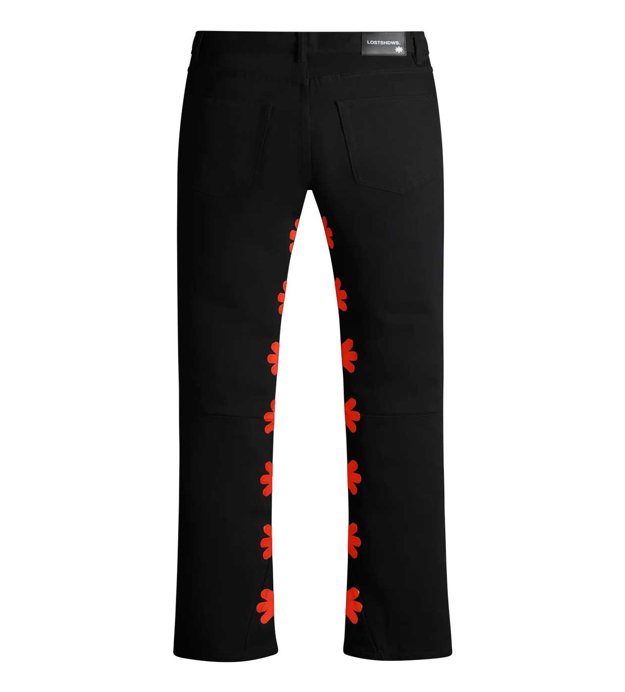 Lost Shdws Denim Pant Black/Red