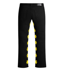 Lost Shdws Denim Pant Black/Yellow