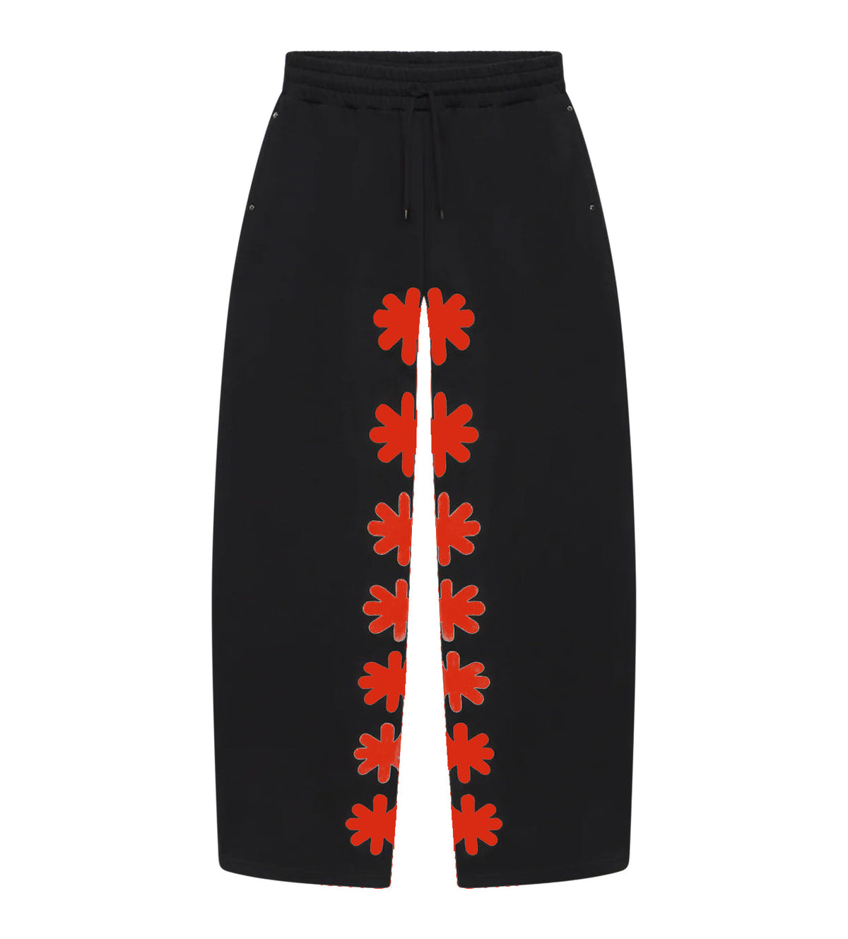 Lost Shdws OG Sun Logo Sweatpants Black/Red