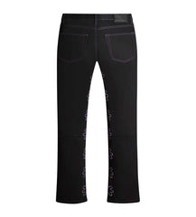 Lost Shdws Outline Denim Pant Black/Purple