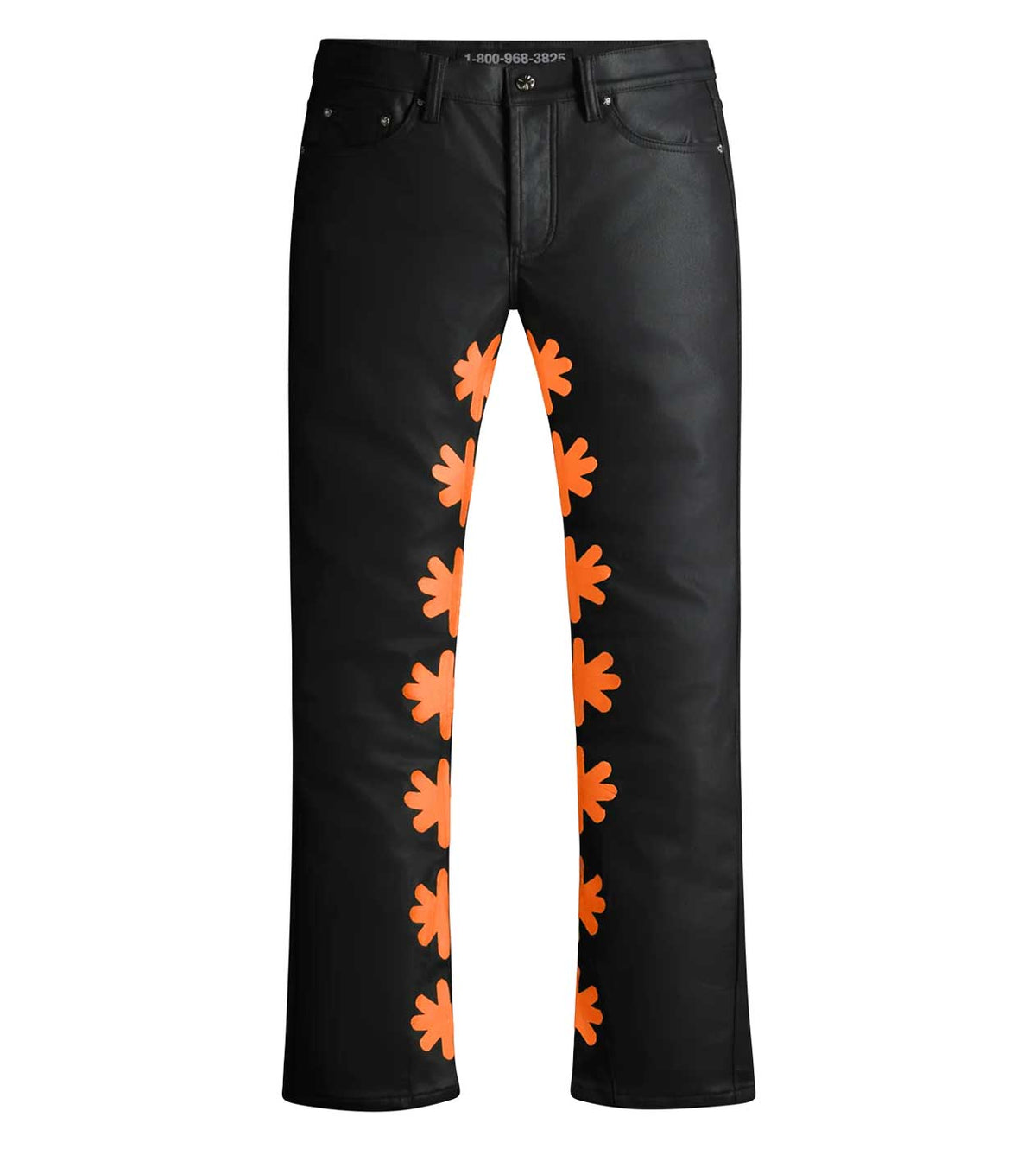 Lost Shdws Wax Pant Black/Orange