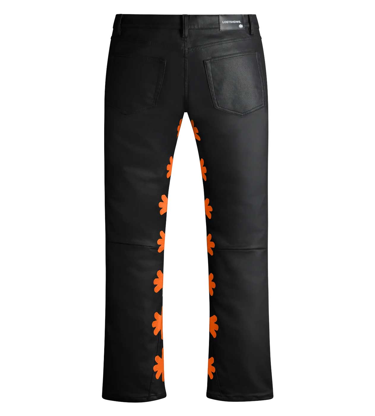 Lost Shdws Wax Pant Black/Orange