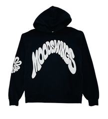 Mood Swings Black Swirl Hoodie
