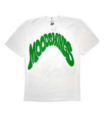 Mood Swings Swirl Tee White/Green