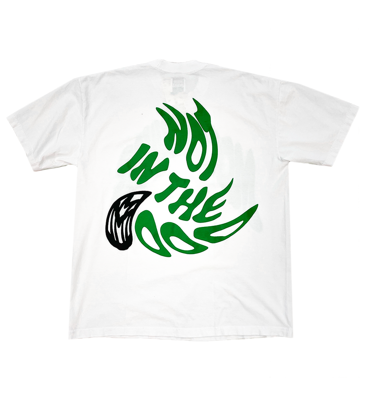 Mood Swings Swirl Tee White/Green
