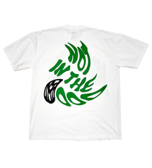 Mood Swings Swirl Tee White/Green
