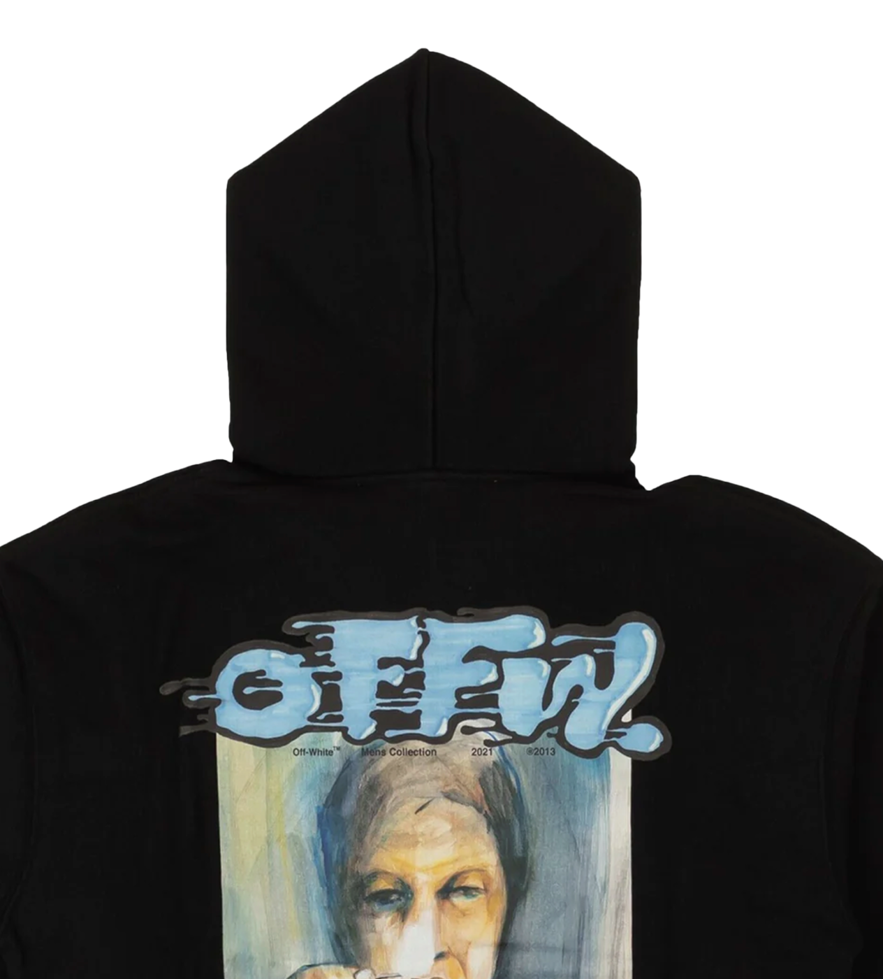 Off-White Blue Liquid Mirko Hoodie
