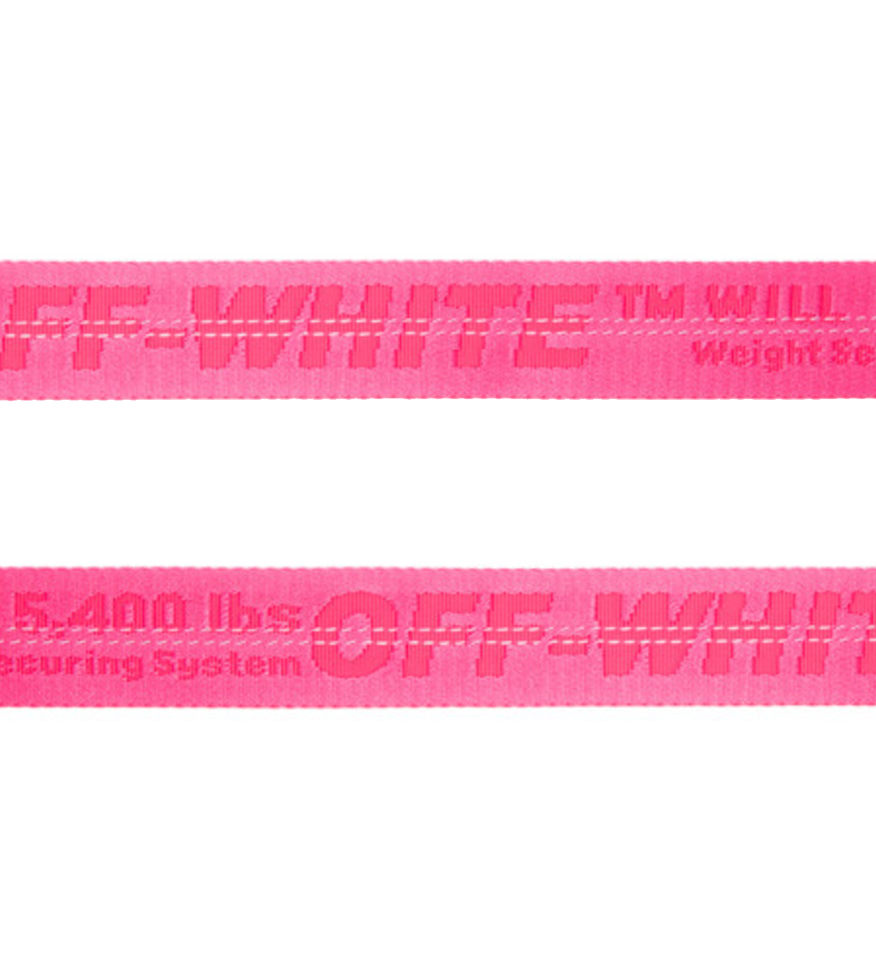Off-White Classic Industrial Belt 20SS Pink