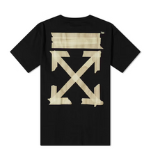 Off-White Duct Tape Tee Black