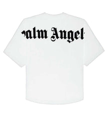 Palm Angels Classic Logo Over Tee White/Black