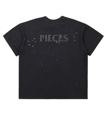 Pieces F***ed Tee Vintage Black
