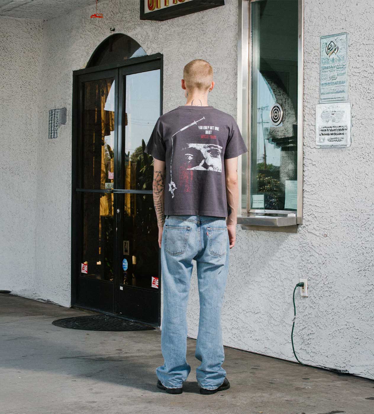 Pieces Future Tee Vintage Black