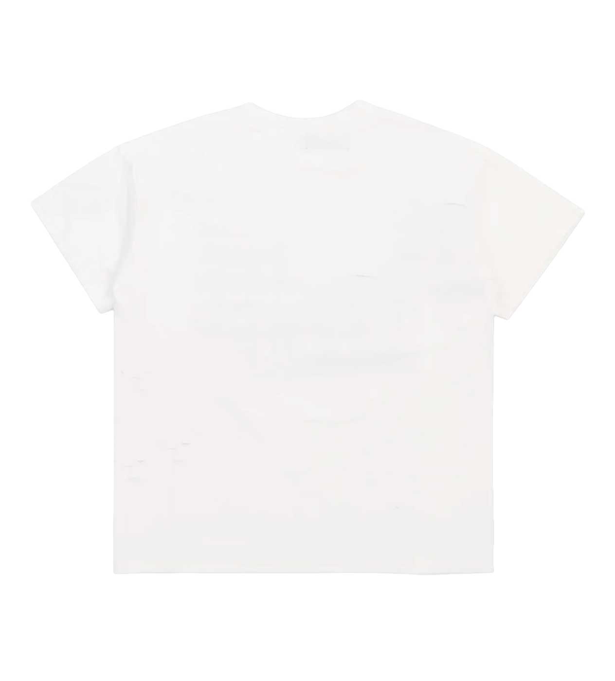 Pieces GPB Rhinestone Tee Off White