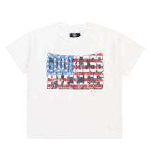 Pieces GPB Rhinestone Tee Off White