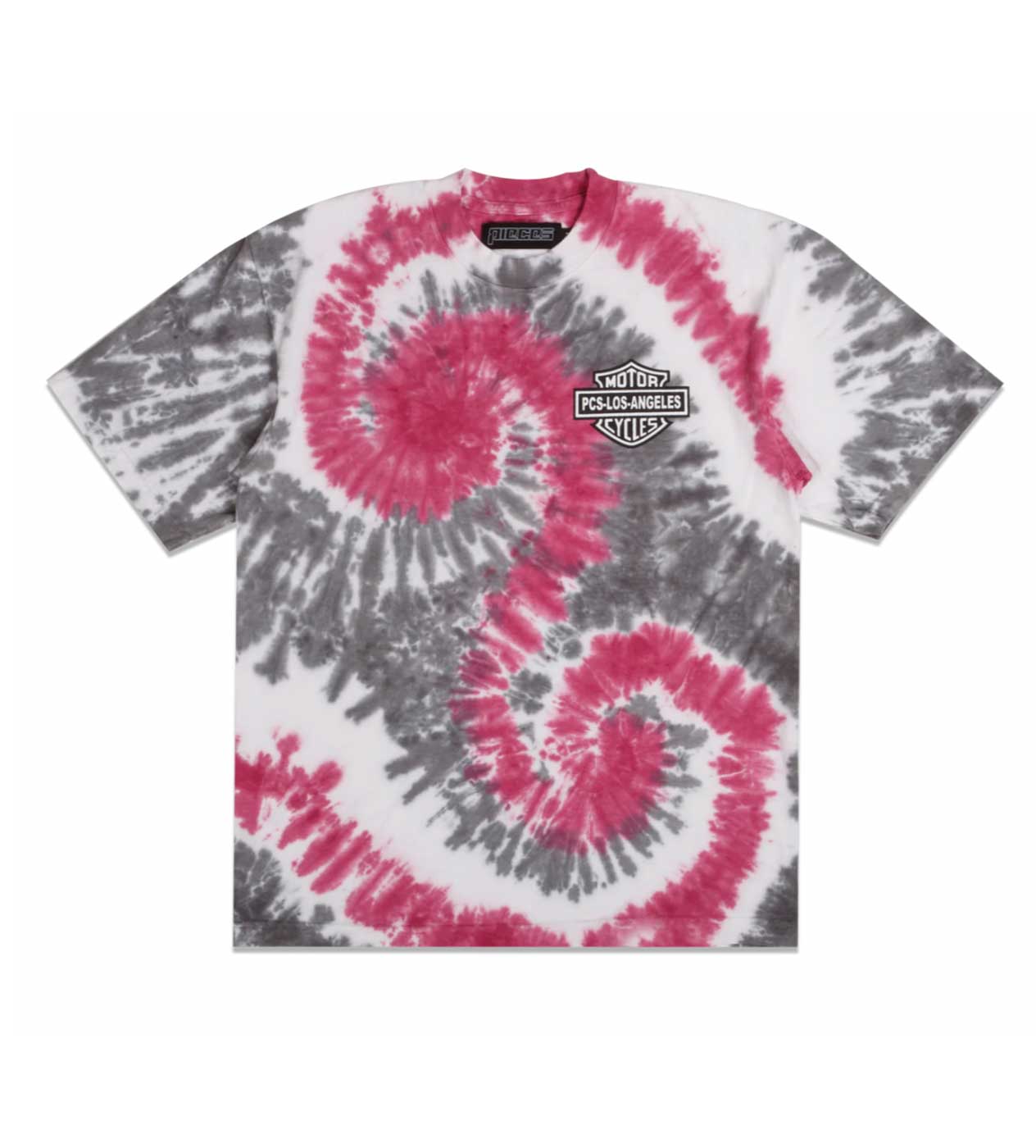 Pieces Motorcycles Tee Tie Dye