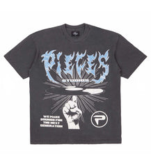 Pieces Studio Tee Grey