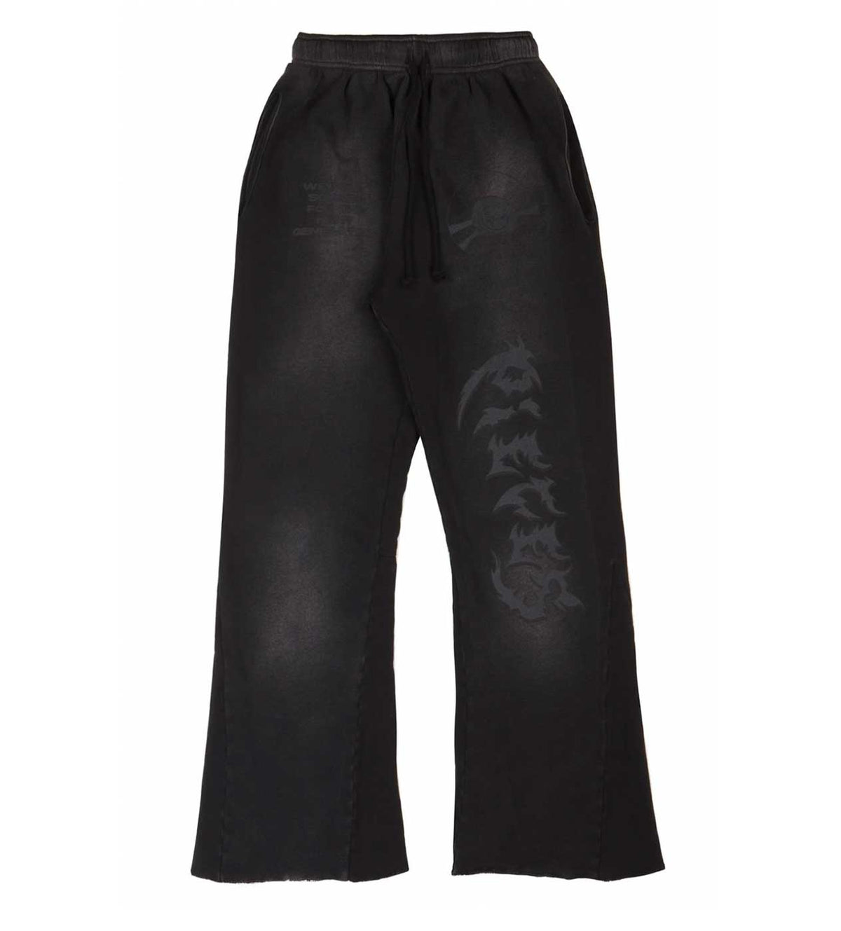 Pieces Studios Flared Sweatpants Vintage Black