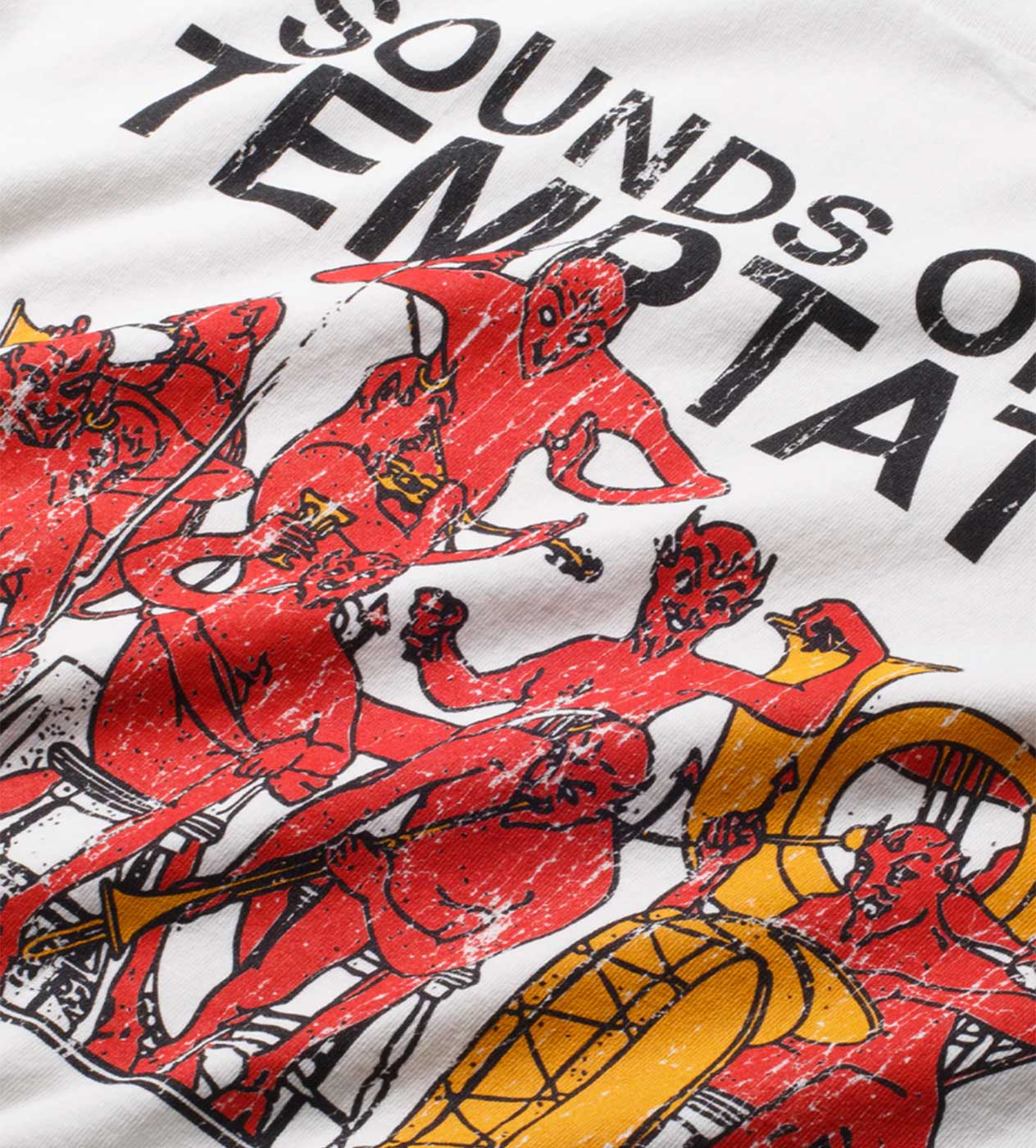 Pieces Temptations Tee Off White