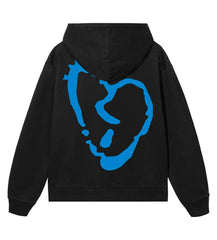 Revenge Xxxtentacion Lightning Heartbreak Hoodie Black/Blue