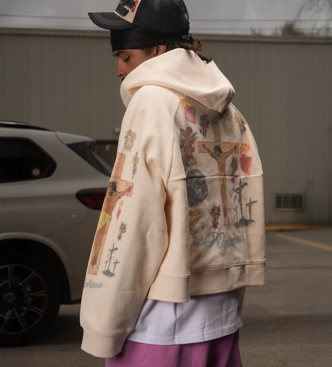 Righteous Ultimate Sacrifice Thermal Zip Up Cream