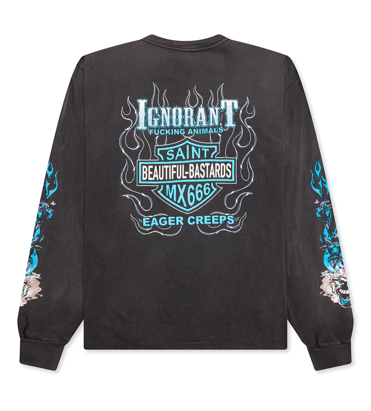 Saint Michael Beautiful L/S Tee Black