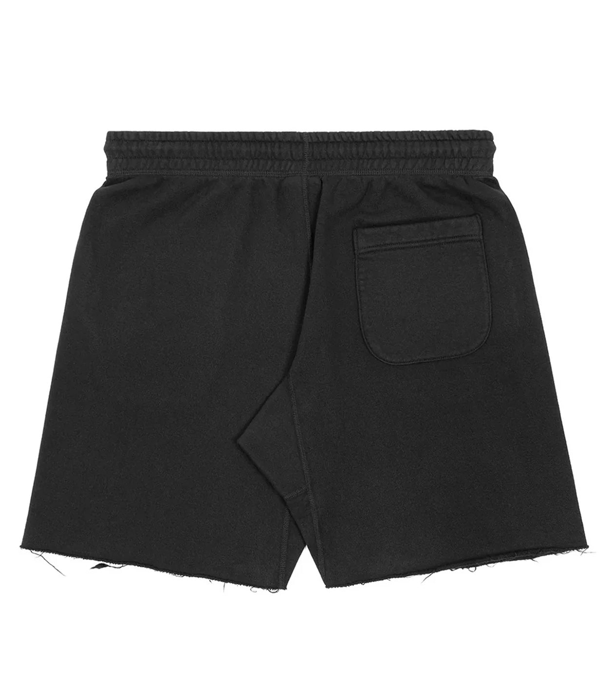 Saint Michael Logo Sweat Shorts Black