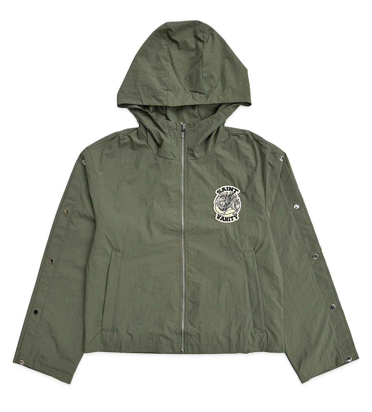Saint Vanity Nylon Jacket Army Green