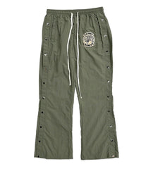 Saint Vanity Nylon Pants Army Green