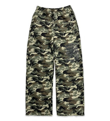 Saint Vanity Sweatpants Green Camo