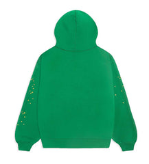 Sp5der Star OG Web v2 Hoodie Green