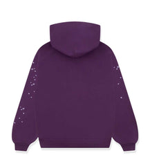 Sp5der Star OG Web v2 Hoodie Purple