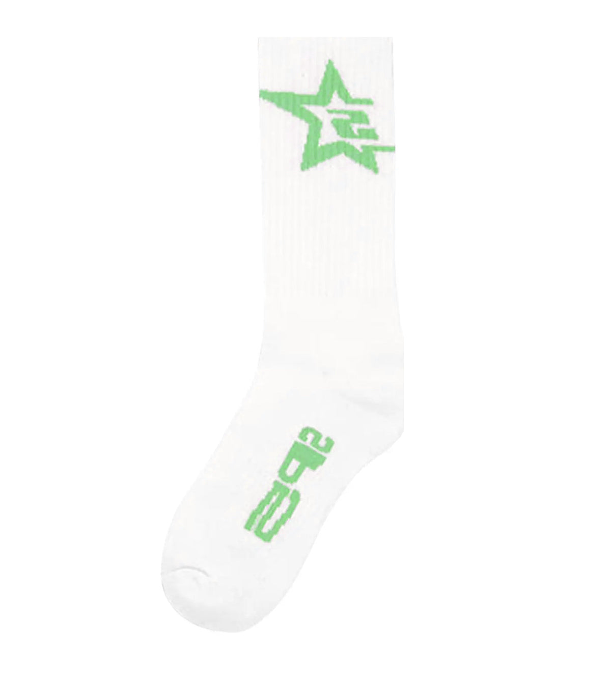 Sp5der Tube Sock White/Green