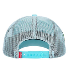 Supreme Big Crest Mesh 6-Panel Hat Light Blue
