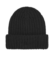 Supreme Chunky Rib Classic Logo Beanie Black