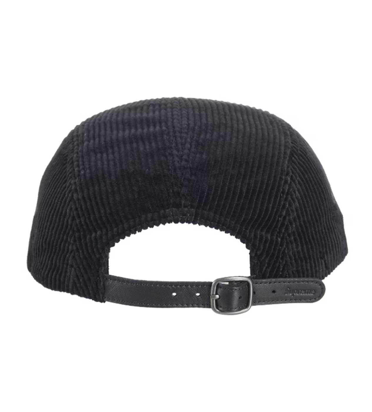 Supreme Corduroy Camp Cap Black